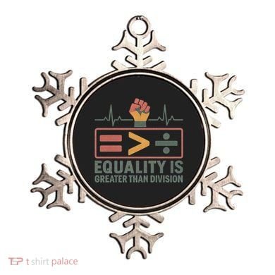 Equality is Greater Than Division Ornament