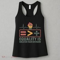 Equality is Greater Than Division Women's Tank Top thumb 3