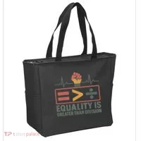 Equality is Greater Than Division Tote Bag thumb 2