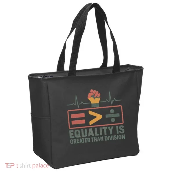 Equality is Greater Than Division Tote Bag