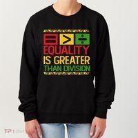 Equality Is Greater Than Division Math Women's Sweatshirt thumb 0