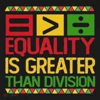 Equality Is Greater Than Division Math Doggie Tank thumb 4