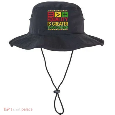 Equality Is Greater Than Division Math Bucket Hat