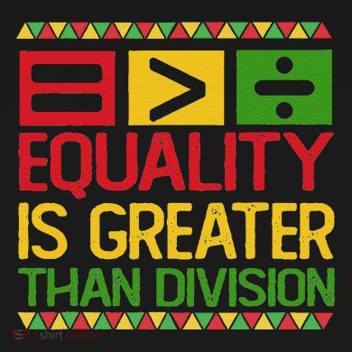 Equality Is Greater Than Division Math Bucket Hat