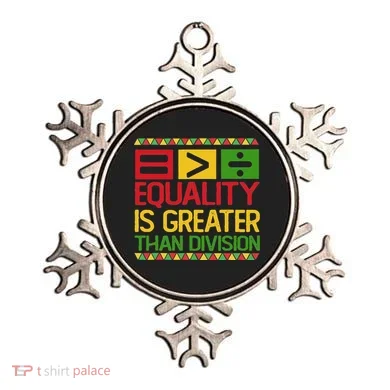 Equality Is Greater Than Division Math Ornament