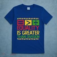 Equality Is Greater Than Division Math T-Shirt thumb 5