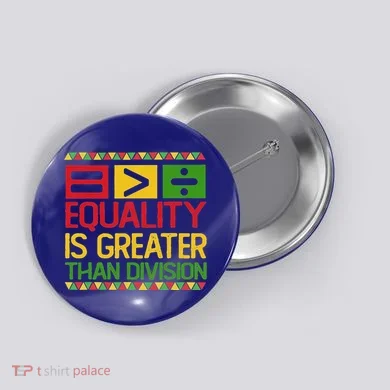 Equality Is Greater Than Division Math Button