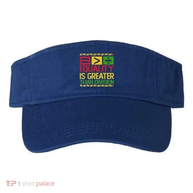Equality Is Greater Than Division Math Visor