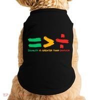 Equality Is Greater Than Division Doggie Tank thumb 0