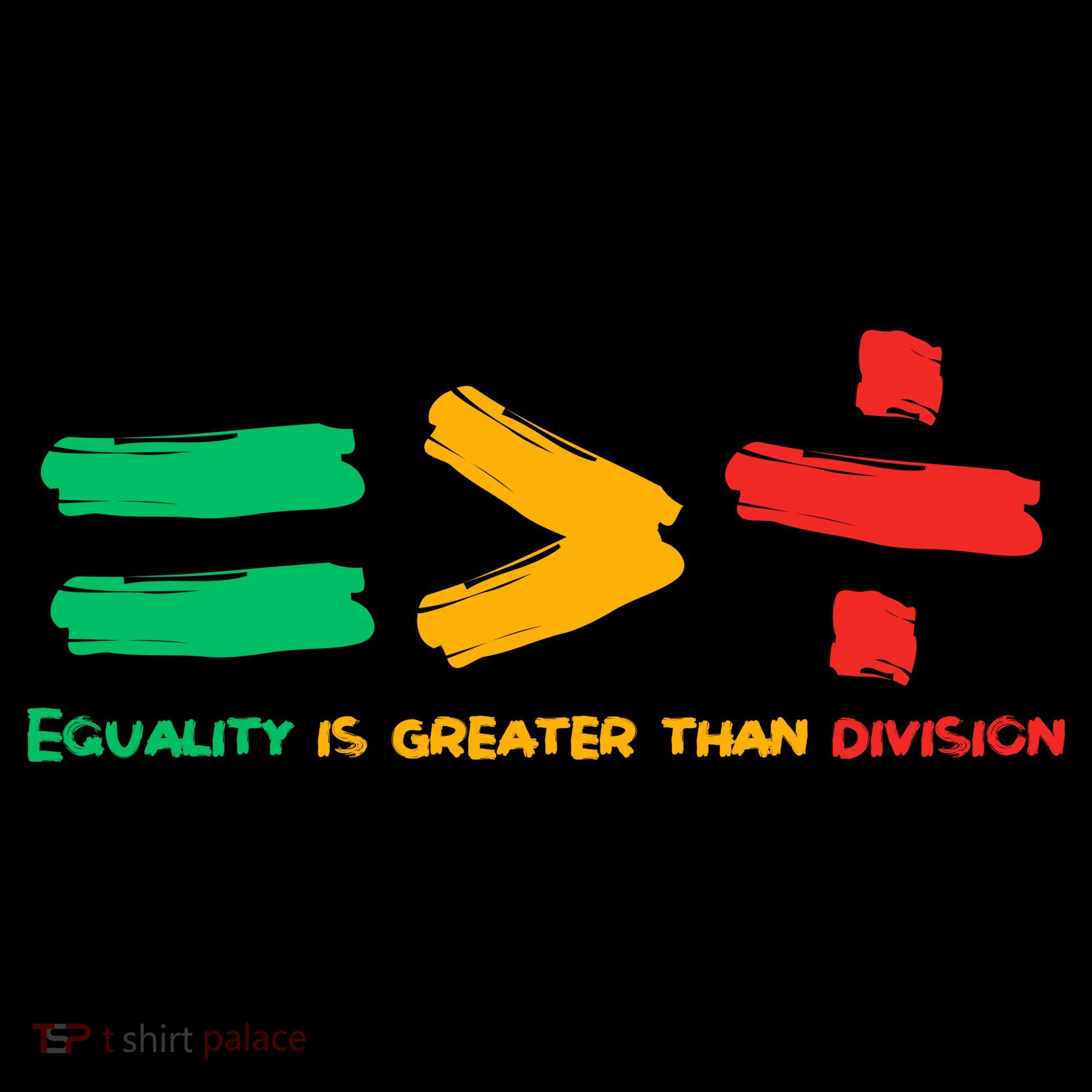 Equality Is Greater Than Division USA-Made Doggie Bandana