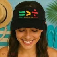Equality Is Greater Than Division Visor thumb 2