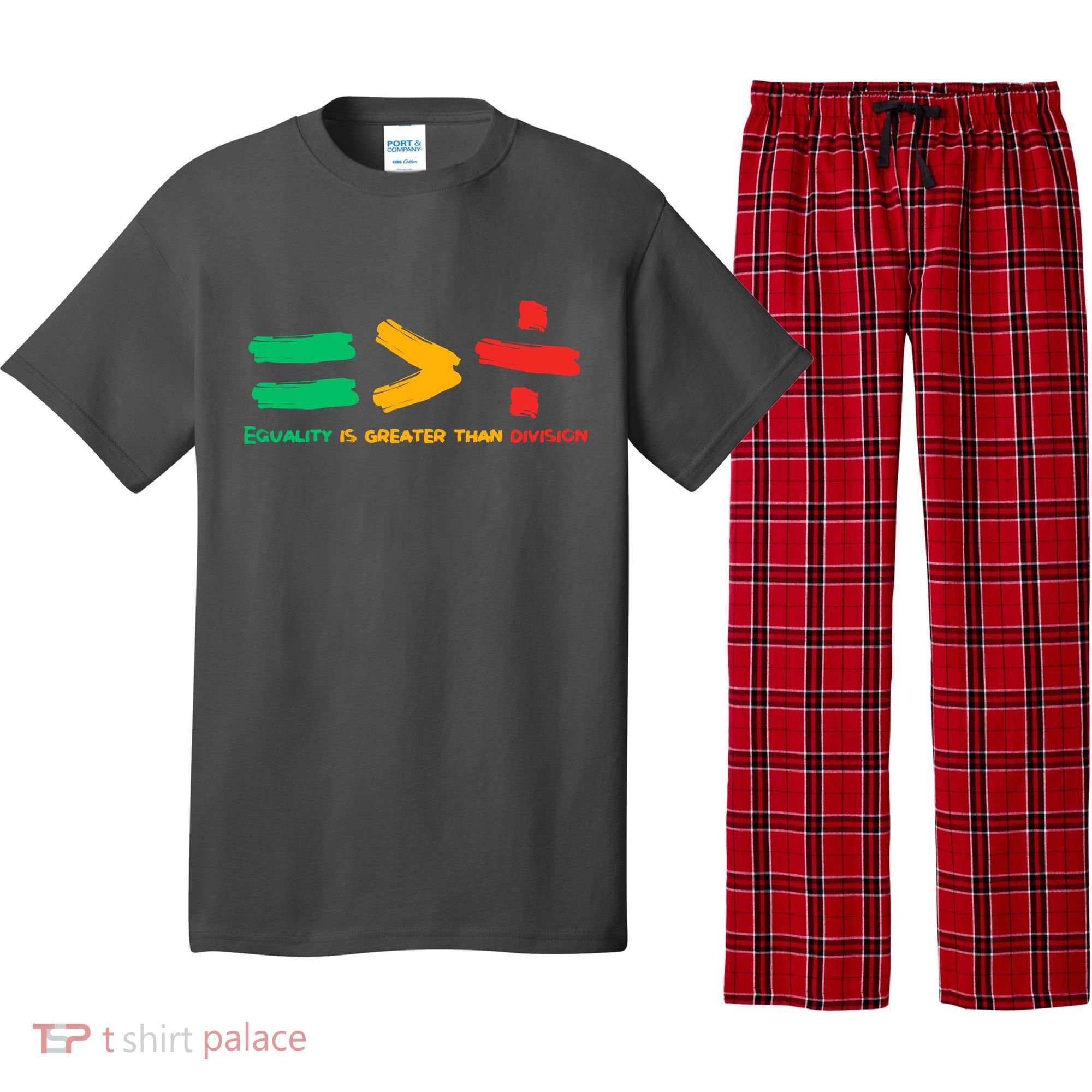 Equality Is Greater Than Division Pajama Set