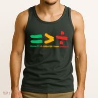Equality Is Greater Than Division Tank Top thumb 3