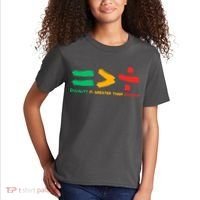 Equality Is Greater Than Division Kids T-Shirt thumb 2
