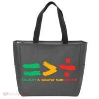 Equality Is Greater Than Division Tote Bag thumb 0