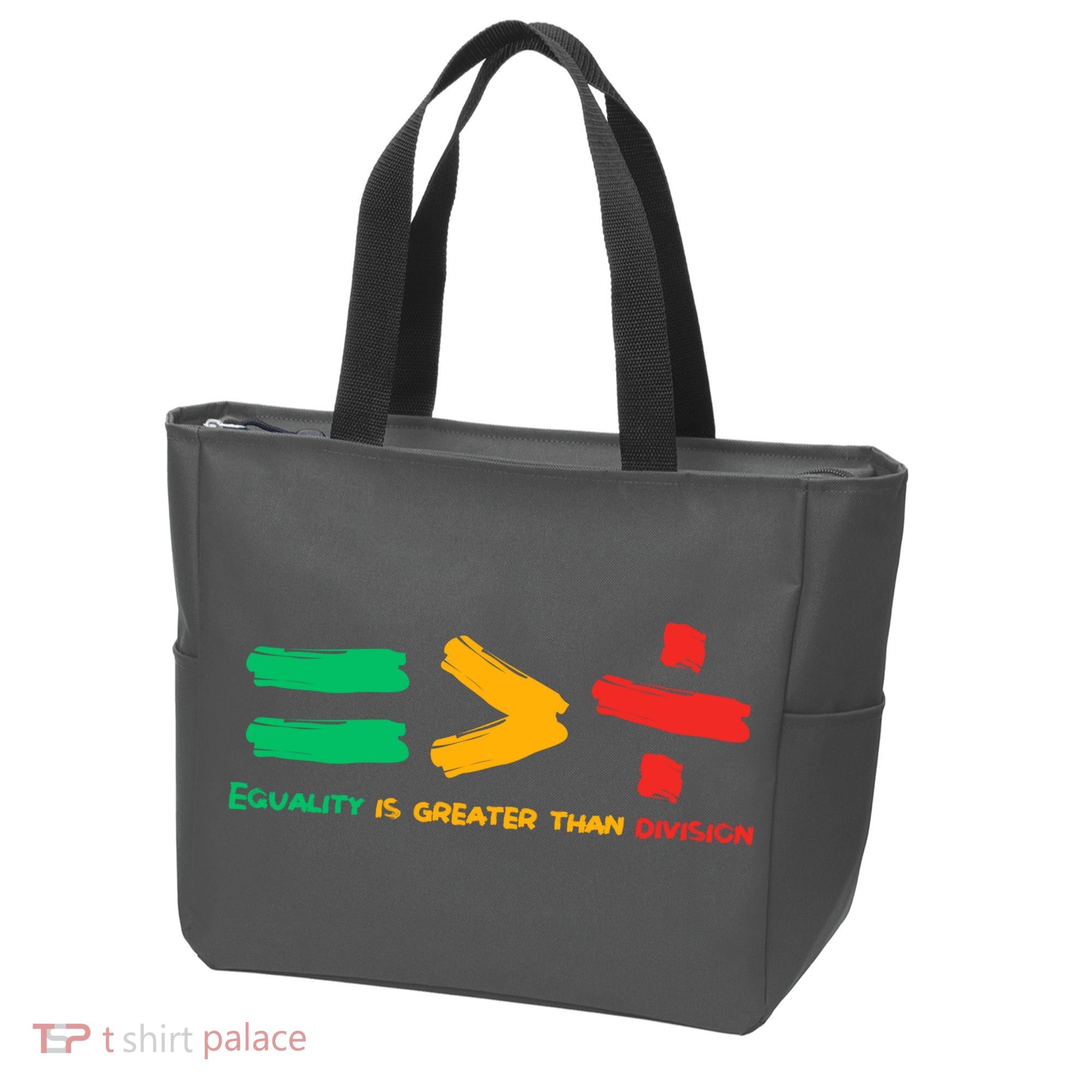 Equality Is Greater Than Division Tote Bag