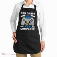 Eight 8th Grade Level Complete Gamer Graduation Apron thumb 2