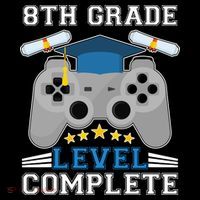Eight 8th Grade Level Complete Gamer Graduation Visor thumb 3
