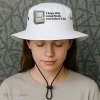 Emotionalclub I Hope This Email Finds You Before I Do Bucket Hat thumb 3