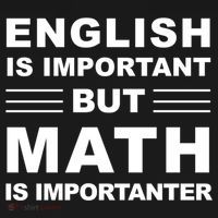 English Is Important But Math Is Importanter Funny School Gift Bucket Hat thumb 4
