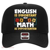English Is Important But Math Is Importanter Funny Math Geek Hat thumb 0