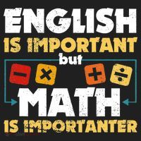 English Is Important But Math Is Importanter Funny Math Geek Hat thumb 2