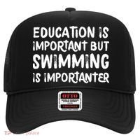 Education Is Important But Swimming Is Importanter Hat thumb 0