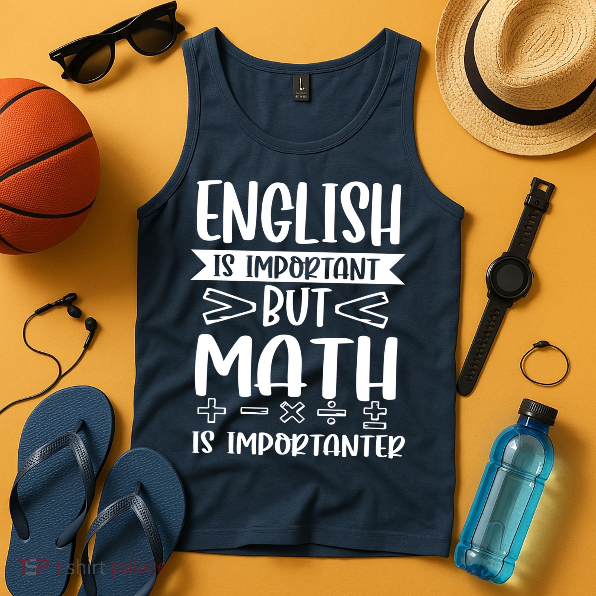 English Is Important But Math Is Importanter Tank Top