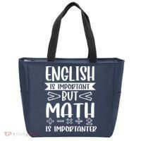English Is Important But Math Is Importanter Tote Bag thumb 0