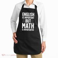 English Is Important But Math Is Importanter Apron thumb 2