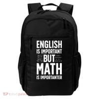 English Is Important But Math Is Importanter Backpack thumb 0