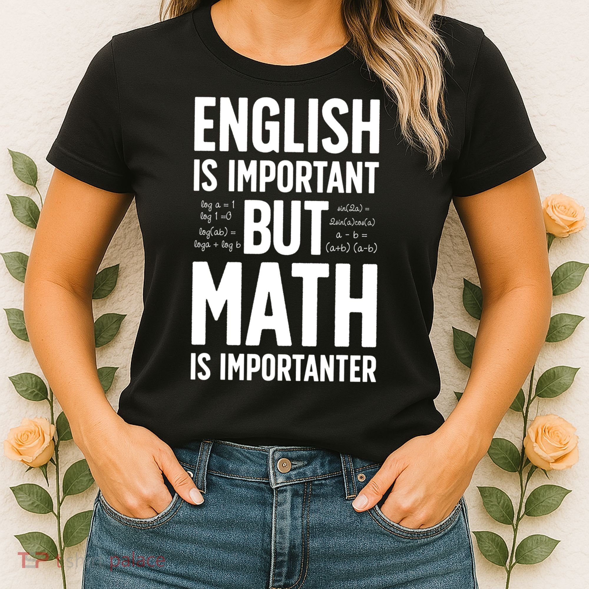 English Is Important But Math Is Importanter Women's T-Shirt