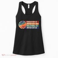 Education Is Important But Volleyball Is Importanter Women's Tank Top thumb 0