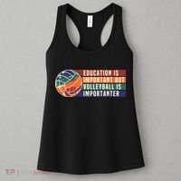 Education Is Important But Volleyball Is Importanter Women's Tank Top thumb 3