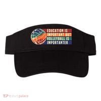 Education Is Important But Volleyball Is Importanter Visor thumb 0