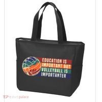 Education Is Important But Volleyball Is Importanter Tote Bag thumb 3