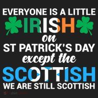 Everyone Is Irish Except Scottish On St Patrick's Day Gift Beanie thumb 2
