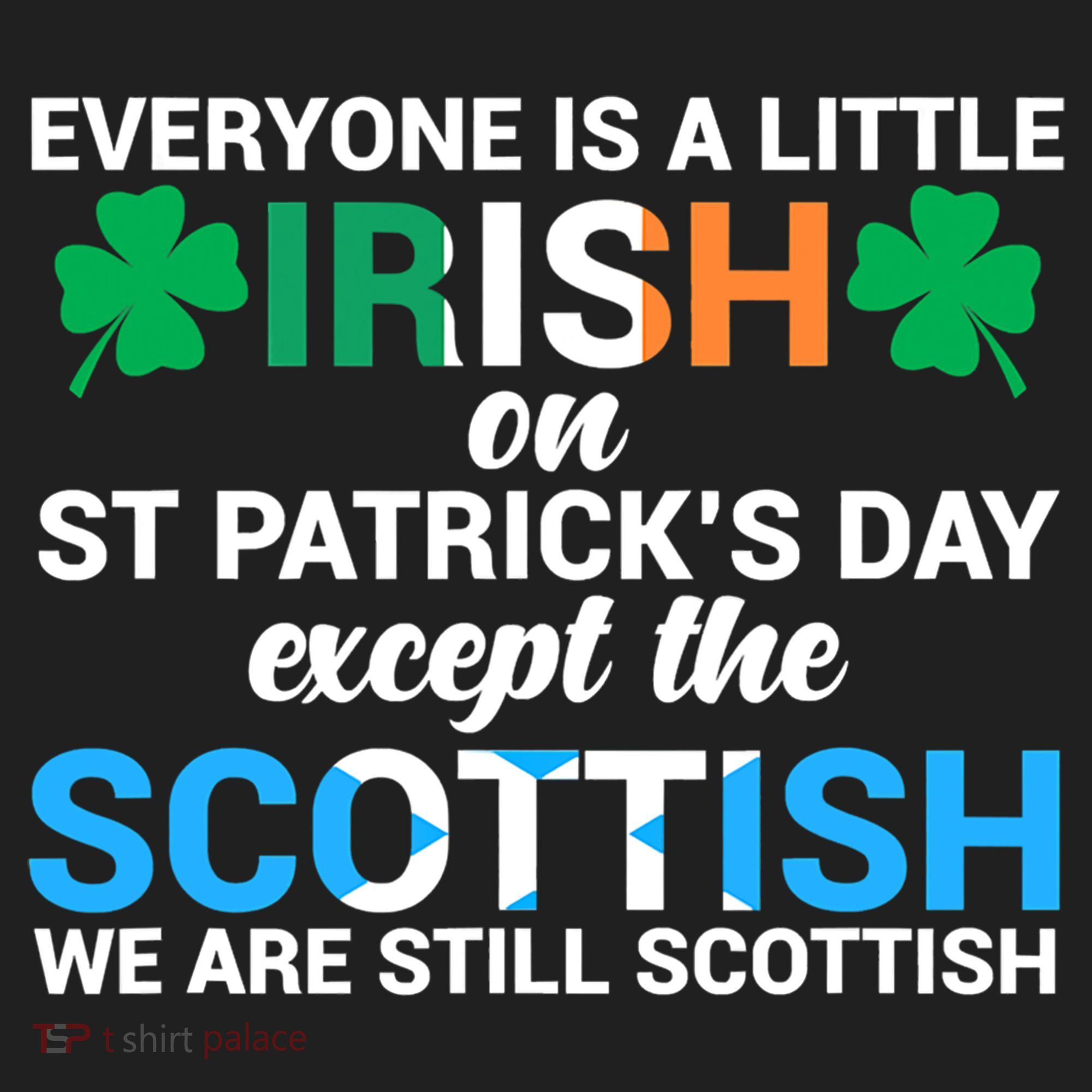 Everyone Is Irish Except Scottish On St Patrick's Day Gift Beanie