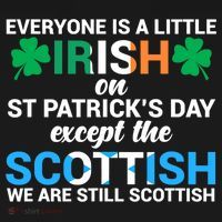 Everyone Is Irish Except Scottish On St Patrick's Day Gift Pajama Set thumb 2