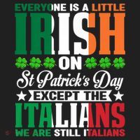 Everyone Is Irish On St. Patrick's Day Except The Italians Premium Beanie thumb 2