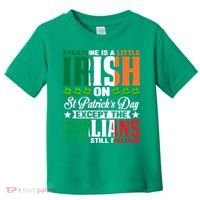 Everyone Is Irish On St. Patrick's Day Except The Italians Premium Toddler T-Shirt thumb 0