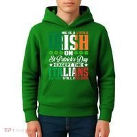 Everyone Is Irish On St. Patrick's Day Except The Italians Premium Kids Hoodie thumb 4