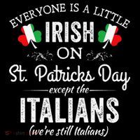 Everyone Is Irish Except Italian On St. Patrick's Day Women's Tank Top thumb 5