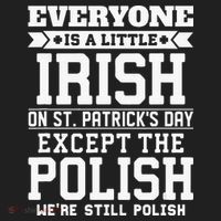 Everyone Is Irish Except Polish On St. Patrick's Day Beanie thumb 2