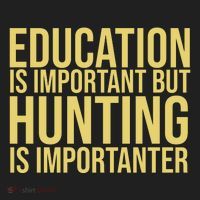 Education Is Important But Hunting Is Importanter Beanie thumb 2