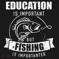 Education Is Important But Fishing Is Importanter Women's Hoodie thumb 2