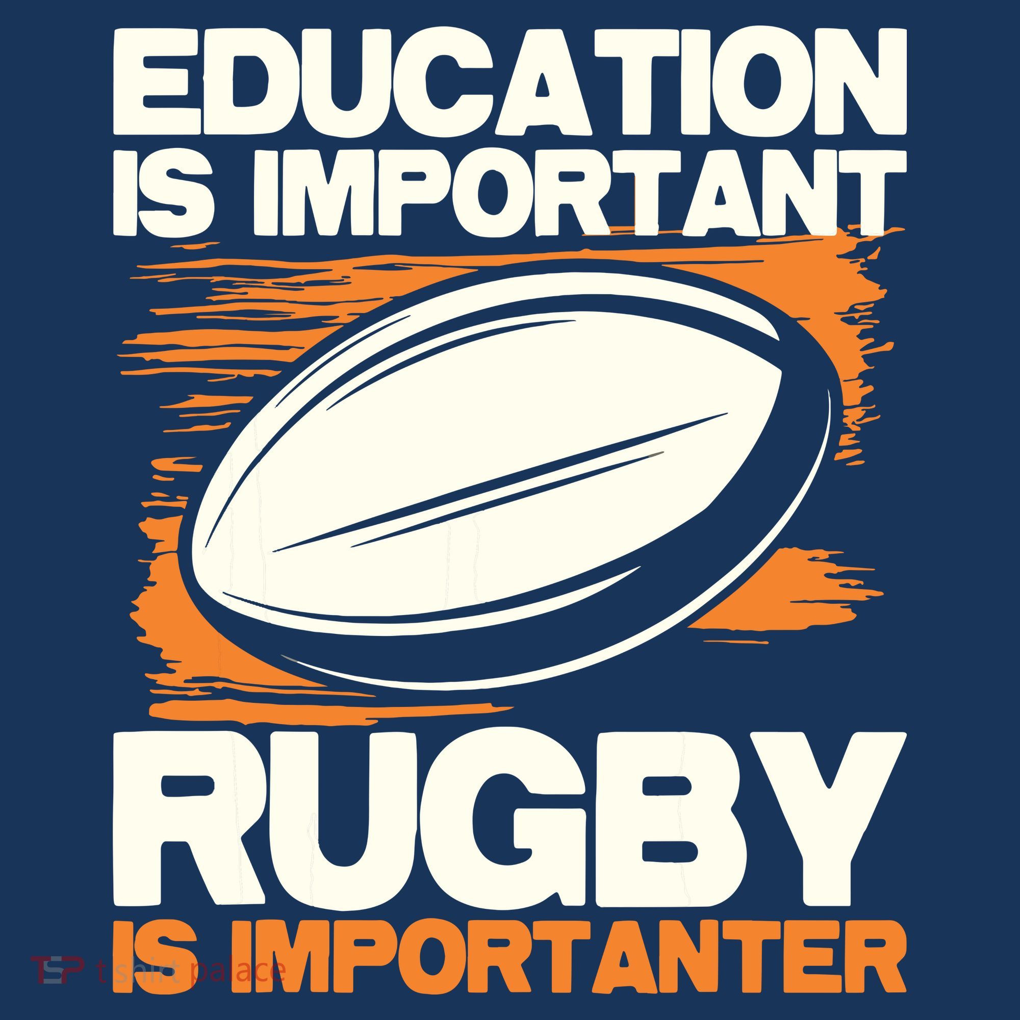 Education Is Important Rugby Is Importanter Sports Lover Women's Tank Top