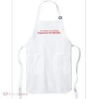 Everything I Love Is Illegal Expensive Or Blonde I Love Joke Apron thumb 0