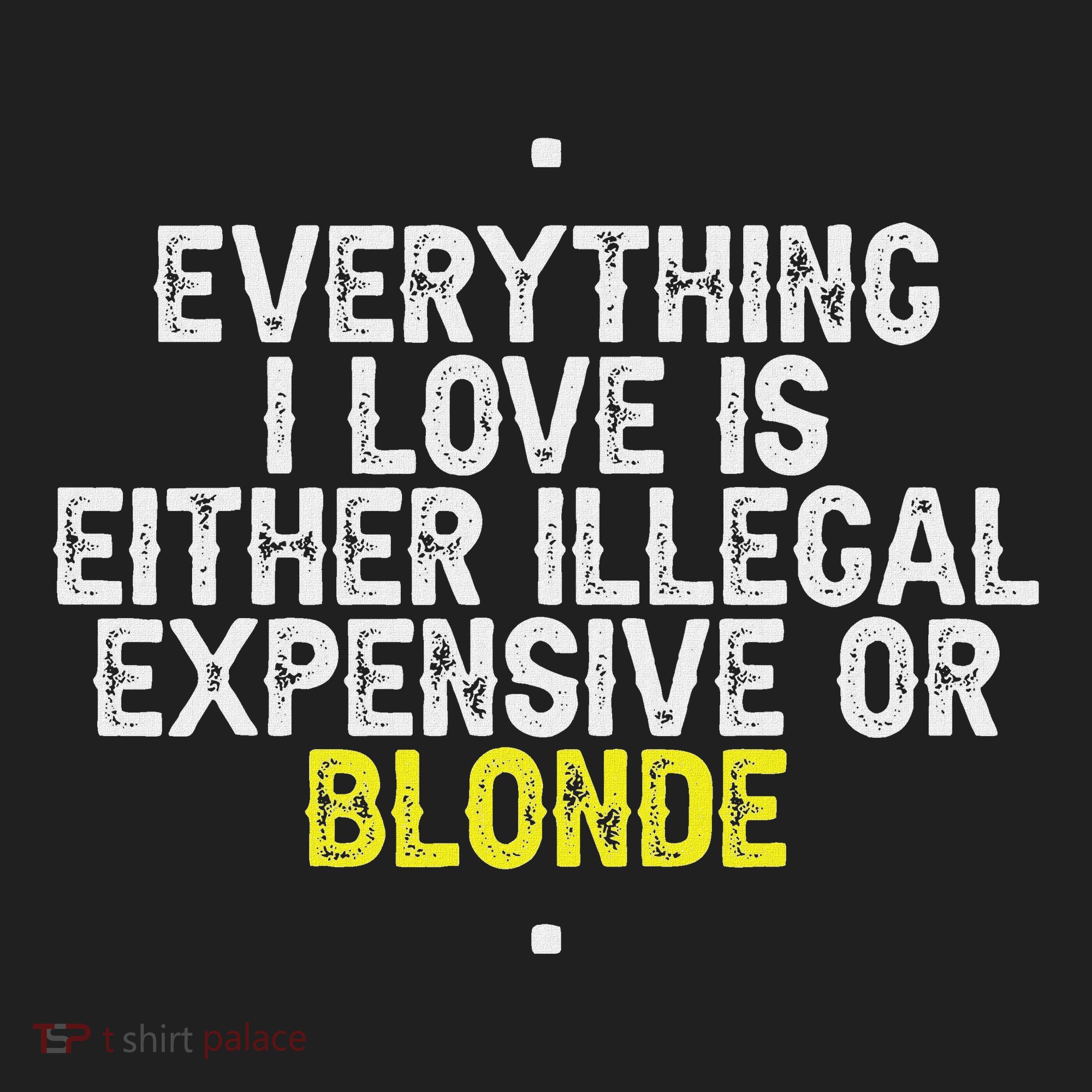 Everything I Love Is Either Illegal Expensive Or Blonde Beanie
