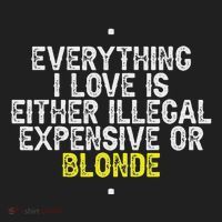 Everything I Love Is Either Illegal Expensive Or Blonde Hat thumb 2
